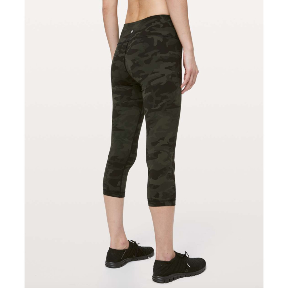Lululemon Wunder Under Crop III Camo Crop Women's 4